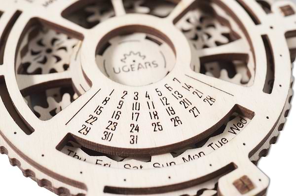 Фото - 3D пазлы Ugears Навигатор дат 2.0 (70218)