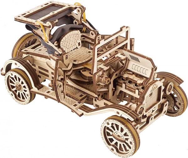 Фото - 3D пазлы Ugears Ретро автомобиль UGR-T (70175)
