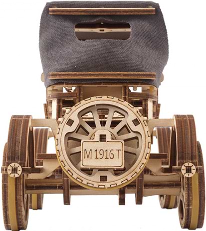 Фото - 3D пазлы Ugears Ретро автомобиль UGR-T (70175)