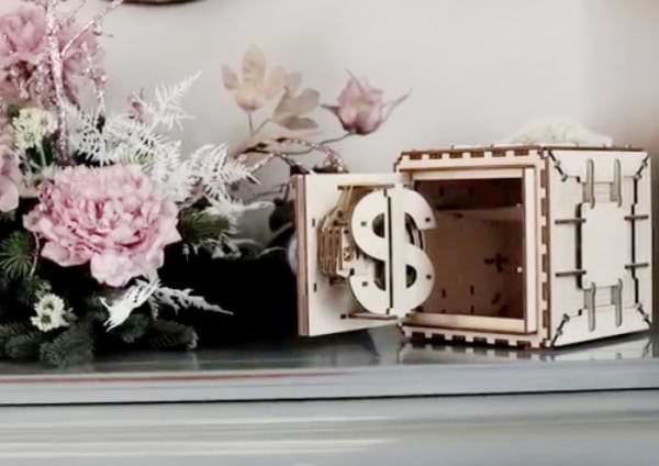 Фото - 3D пазлы Ugears Сейф (70011)