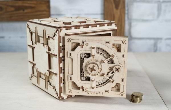 Фото - 3D пазлы Ugears Сейф (70011)