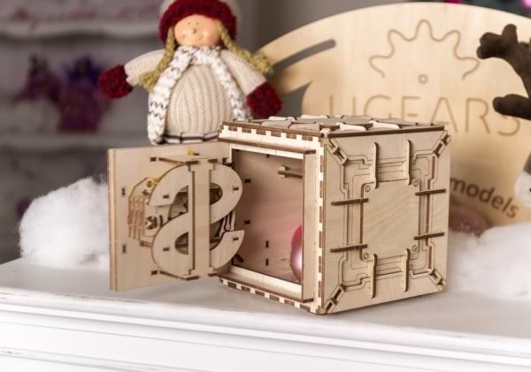 Фото - 3D пазлы Ugears Сейф (70011)