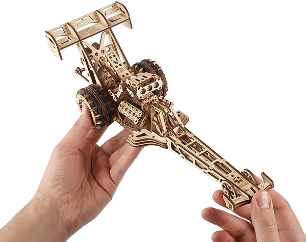 Фото - 3D пазлы Ugears Драгстер (70174)