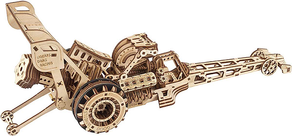 Фото - 3D пазлы Ugears Драгстер (70174)