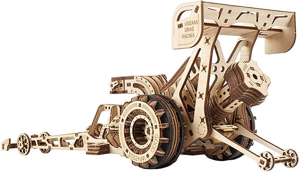 Фото - 3D пазлы Ugears Драгстер (70174)