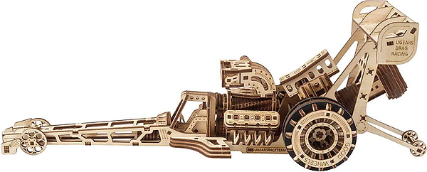 Фото - 3D пазлы Ugears Драгстер (70174)