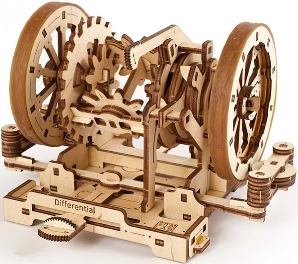 Фото - 3D пазлы Ugears Дифференциал (70132)