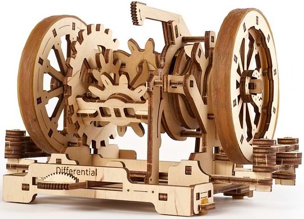 Фото - 3D пазлы Ugears Дифференциал (70132)