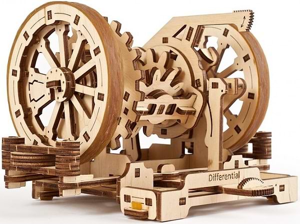 Фото - 3D пазлы Ugears Дифференциал (70132)