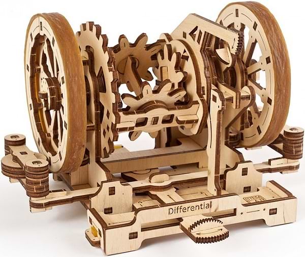 Фото - 3D пазлы Ugears Дифференциал (70132)