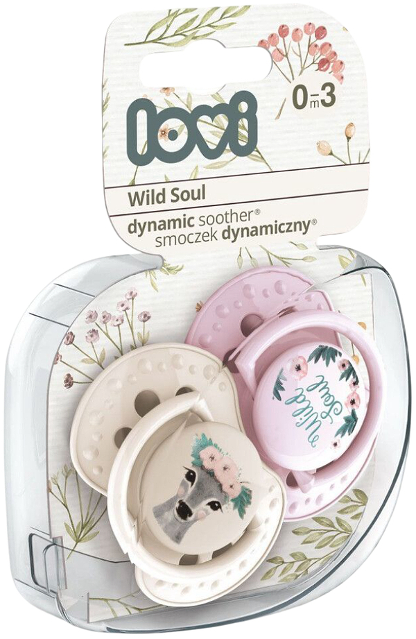 Фото - Динамическая пустышка Lovi 0-3 м-цев 2 шт. Wild Soul Girl (22/882girl)