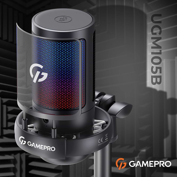 Фото - Мікрофон до комп'ютера GamePro UGM105B Black