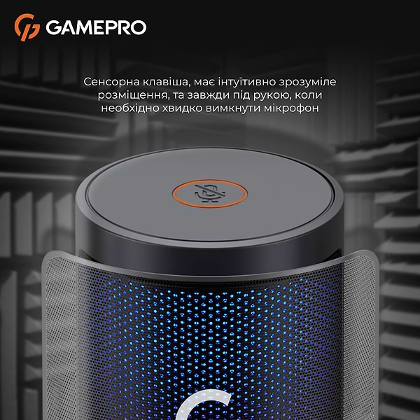 Фото - Мікрофон до комп'ютера GamePro UGM105B Black