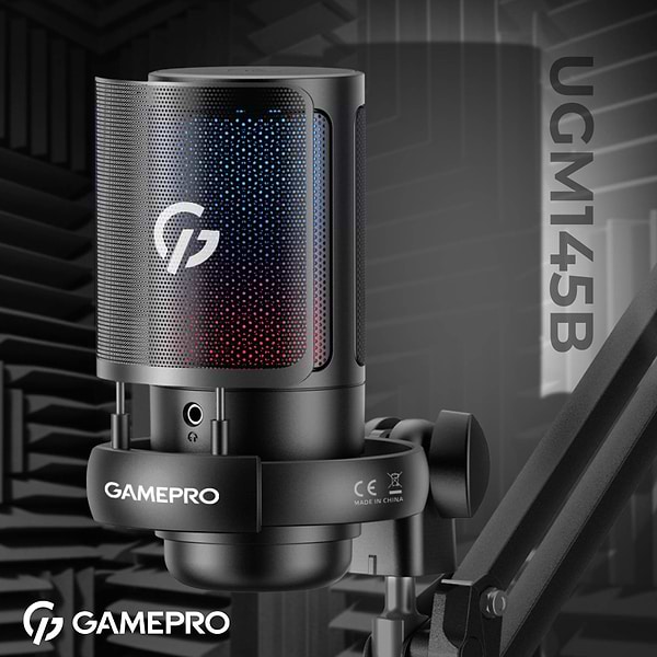 Фото - Мікрофон до комп'ютера GamePro UGM145B Black