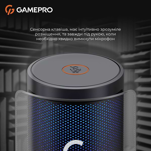 Фото - Мікрофон до комп'ютера GamePro UGM145B Black