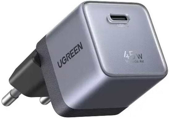 Мережевий зарядний пристрій UGREEN 1xUSB 45W (USB-C) Gan X840 (95692B)