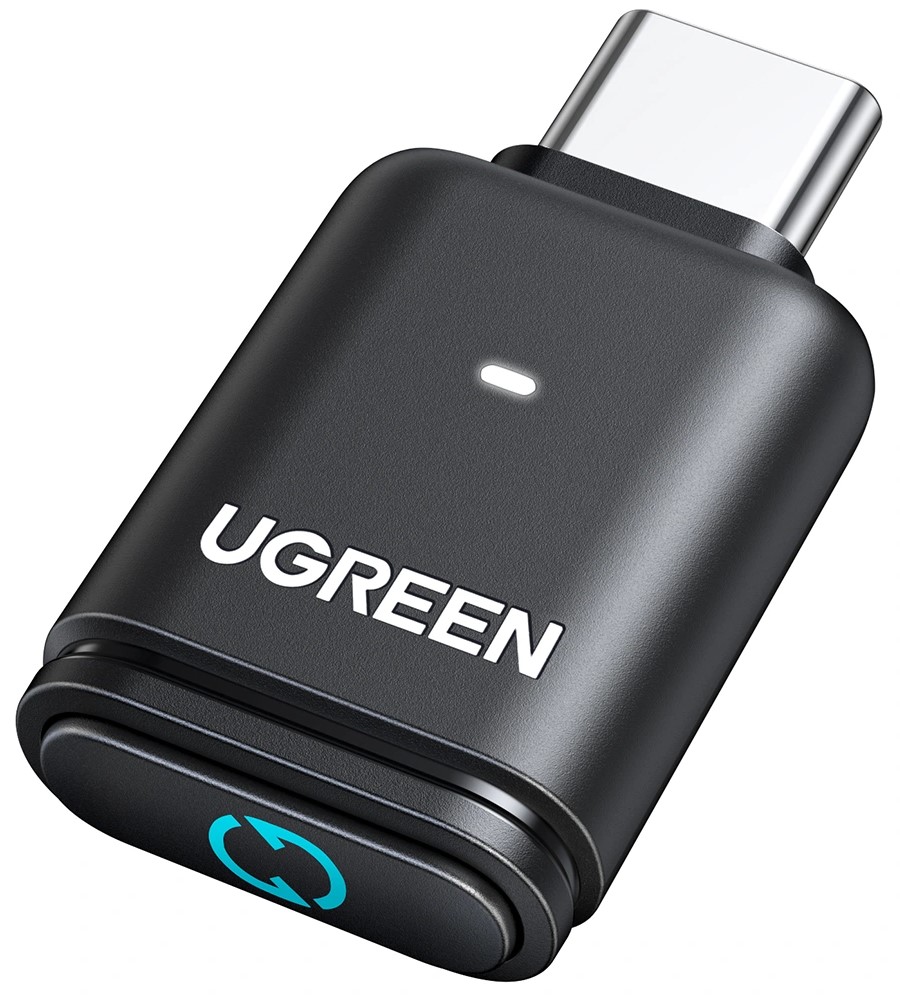 Адаптер мережі Bluetooth USB UGREEN BT501 USB-C Bluetooth Transmitter Audio Black (45008)