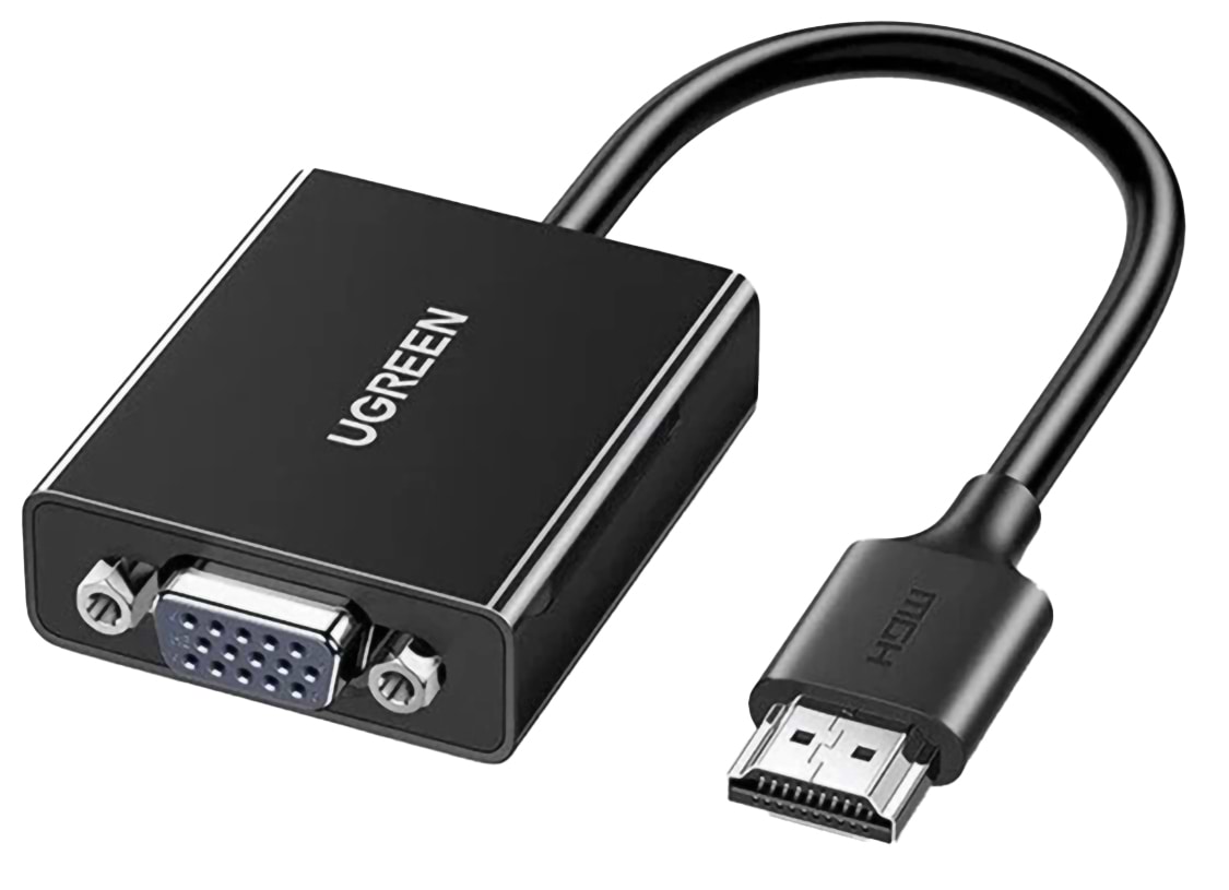 Перехідник UGREEN CM611 HDMI to VGA Adapter (90813)