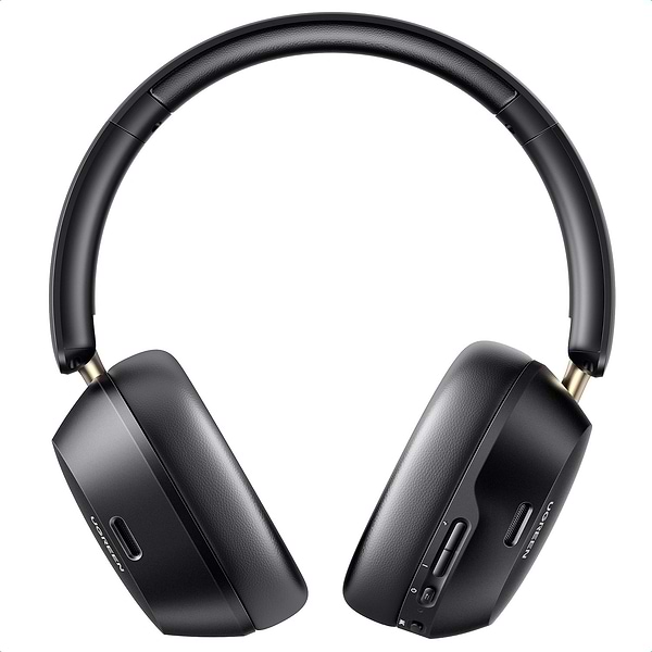 Фото - Наушники полноразмерные беспроводные UGREEN HP203 HiTune Max 5C Hybrid Active Noise-Cancelling Headphones Black (35757)