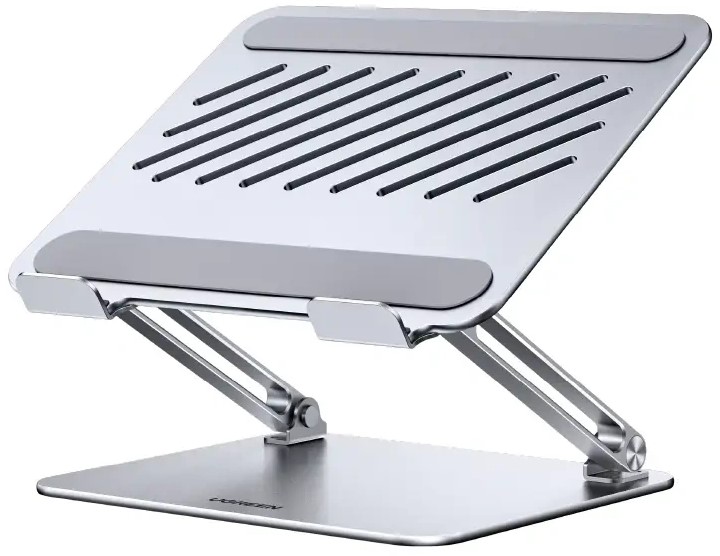 Підставка під ноутбук UGREEN LP966 Laptop Stand Adjustable Angle/Heigh & Foldable Sliver (95187)