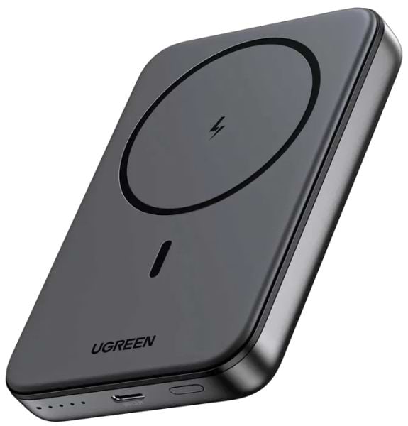 Батарея мобильная UGREEN Magnetic Wireless 10000 mAh 20W (PB561) Black (25919)