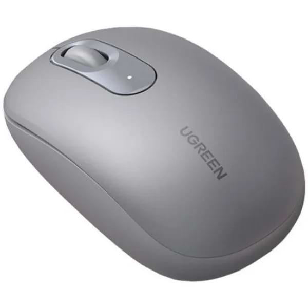 Миша бездротова UGREEN MU105 2.4 GHz Portable Wireless Mouse Gray (90669) - Фото 1