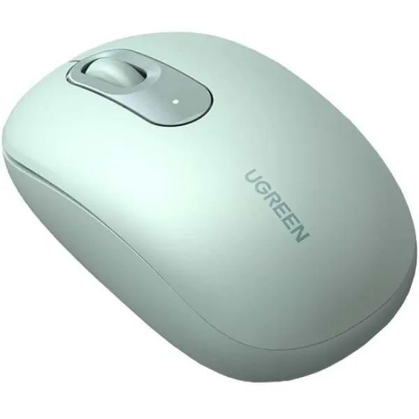 Миша бездротова UGREEN MU105 2.4 GHz Portable Wireless Mouse Green (90672) - Фото 1