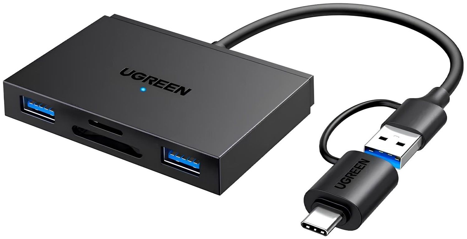 Кардридер UGREEN USB 3.0 4в1 CM812 (45167)