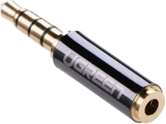 Фото - Переходник аудио UGREEN 3.5 mm Male to 2.5 mm Female Adapter (20502)