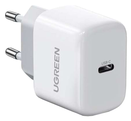 Мережевий зарядний пристрій UGREEN CD241 Mini PD 20W Fast Charger White (10220) - Фото 1