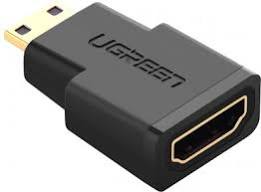 Перехідник HDMI UGREEN Female Adapter Black (20106) - Фото 1
