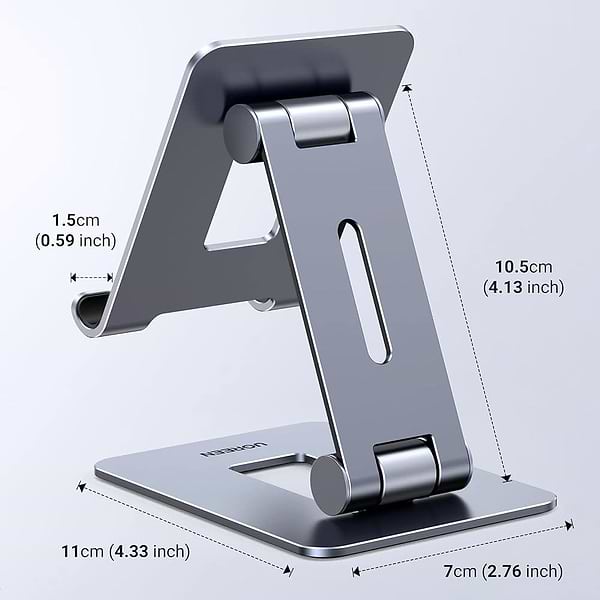 Фото - Подставка для мобильного устройства UGREEN LP678 Foldable Multi-Angle Phone Stand Grey (15608)
