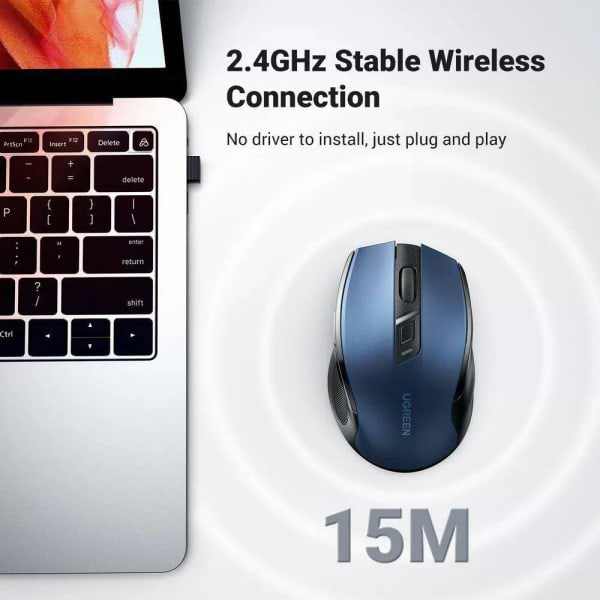 Фото - Миша бездротова UGREEN MU006 Blue (15064)