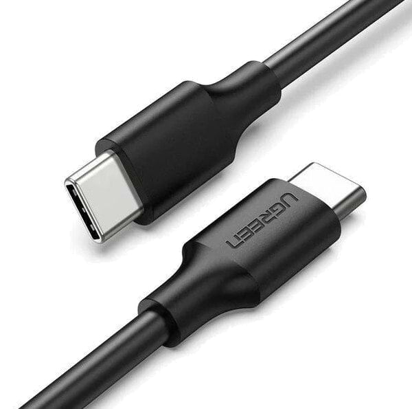 Фото - Кабель синхронізації даних UGREEN US286 Type-C - Type-C 3A Cable 2 m Black (10306)