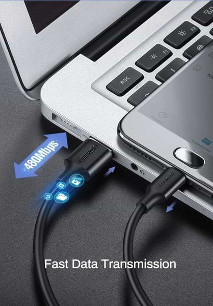 Фото - Кабель UGREEN US289 USB - Micro USB Cable 1m White (60141)