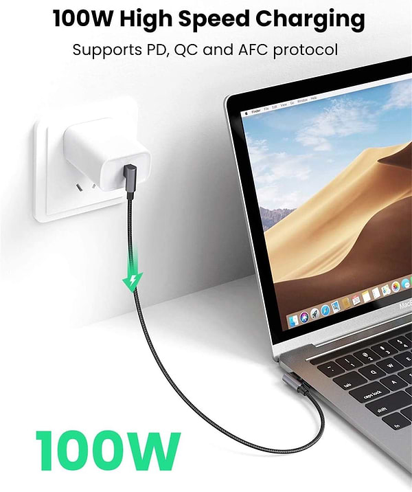 Фото - Кабель синхронізації даних UGREEN US335 USB 2.0 Type-C M-M (70698)