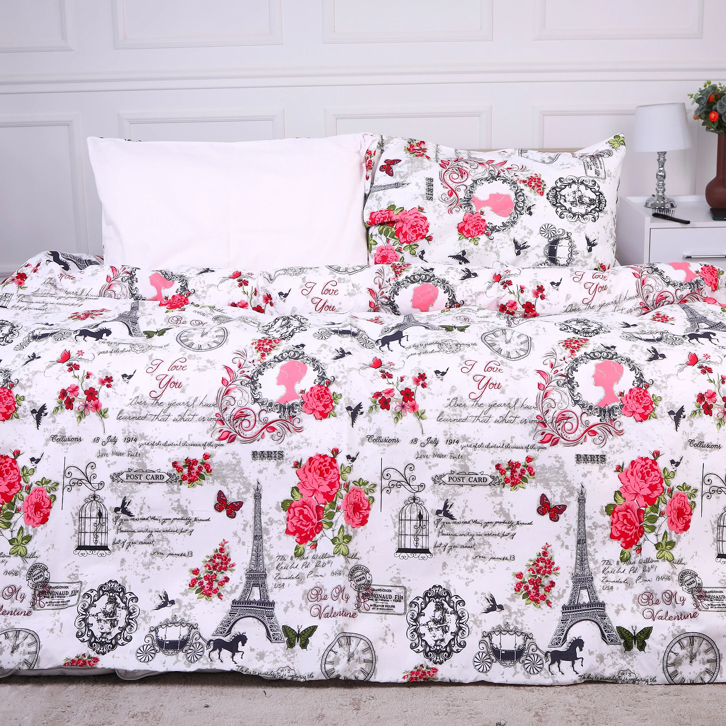 Комплект постільної білизни MirSon 175х210 см Ranforce Elite 17-0188 -1 Grettir 100% Бавовна (2200008615444)