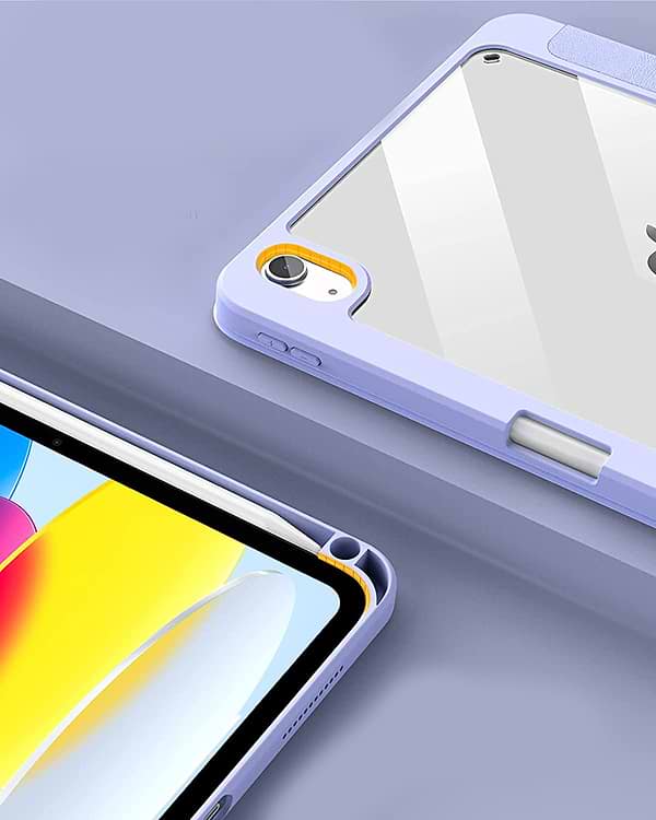 Фото - Чехол для планшета Becover Soft Edge с креплением Apple Pencil for Apple iPad 10.9" (2022/2024)/iPad (А16) 2025 11" Purple (709239)