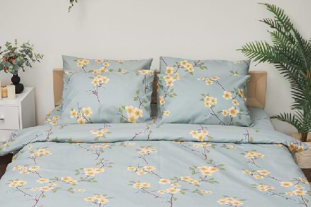 Комплект постільної білизни Moon&Star 160х220 Spring Flower Мікросатин Premium (MS-820001409)