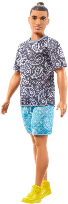 Фото - Лялька Barbie "Модник" у футболці з візерунком пейслі (HJT09)