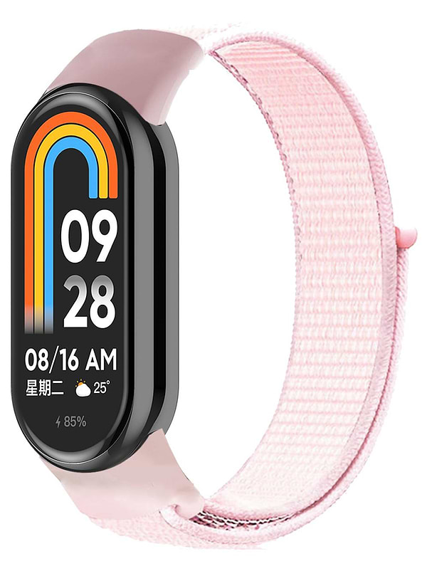Фото - Ремінець для фітнес-браслету ArmorStandart for Xiaomi Smart Band 9/8 Pink (ARM74013)