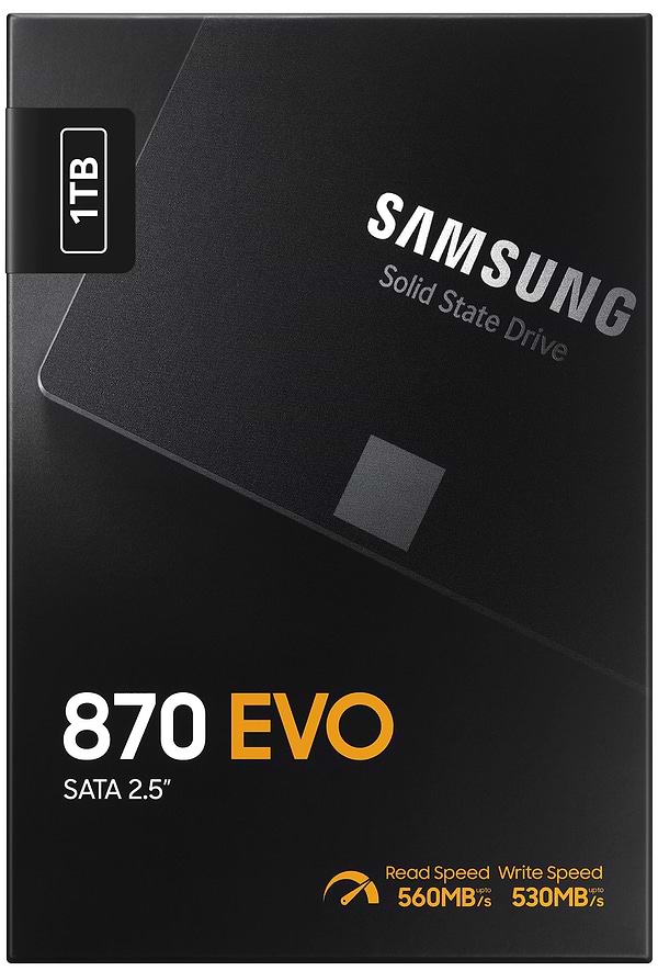 SSD-накопитель внутренний Samsung 1TB 870 EVO 2.5" SATAIII MLC (MZ ...