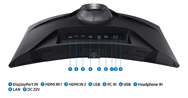 Фото - Монітор ігровий Samsung Odyssey G6 SMART (LS27BG650EIXUA)