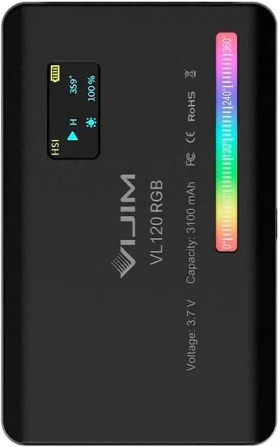 Студійне світло Ulanzi Vijim VL120RGB light Black (UV-2346 VL120RGB)