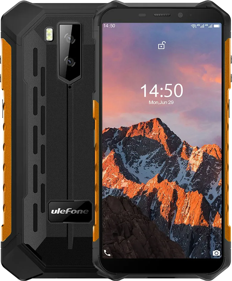 Смартфон Ulefone Armor X5 Pro 4/64Gb Orange - Фото 1