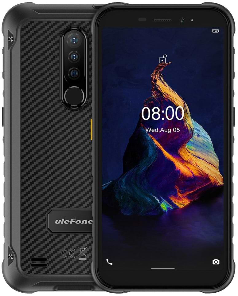 Смартфон Ulefone Armor X8 4/64Gb Black - Фото 1