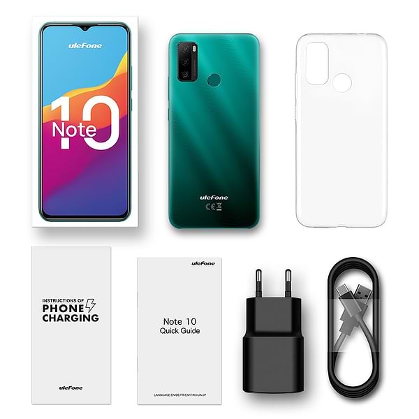 Фото - Уценка - Смартфон Ulefone Note 10 2/32Gb Aurora Green