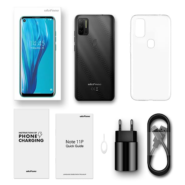 Фото - Смартфон Ulefone Note 11P 8/128Gb 4G Black