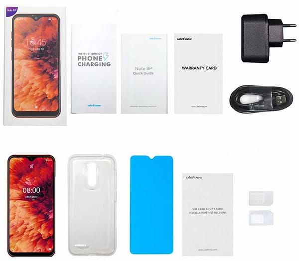 Фото - Смартфон Ulefone Note 8P 2/16Gb Black