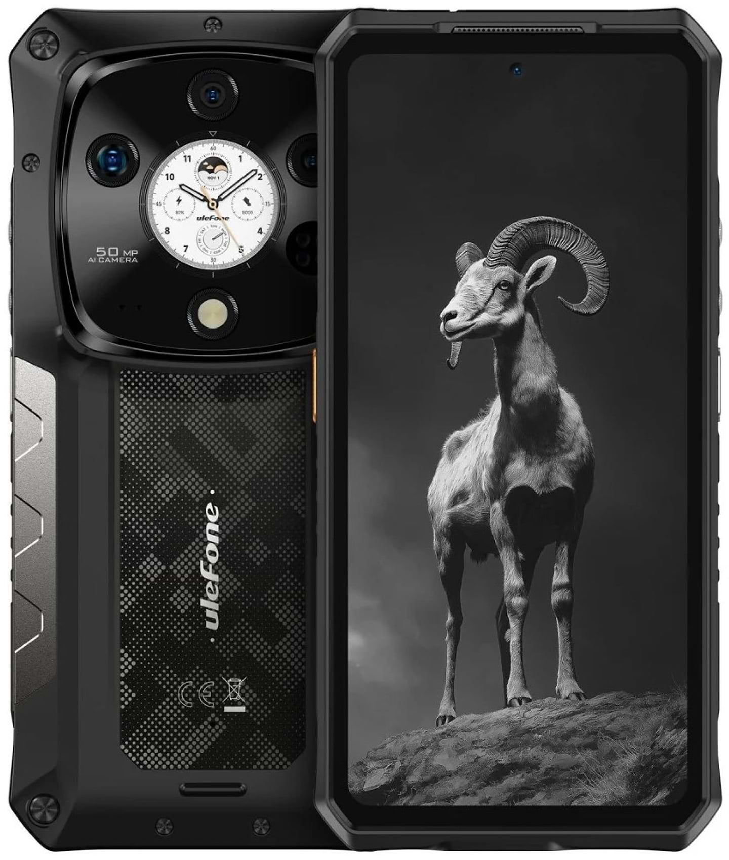 Смартфон Ulefone Armor 28 Pro 16/512Gb NFC Black - Фото 1